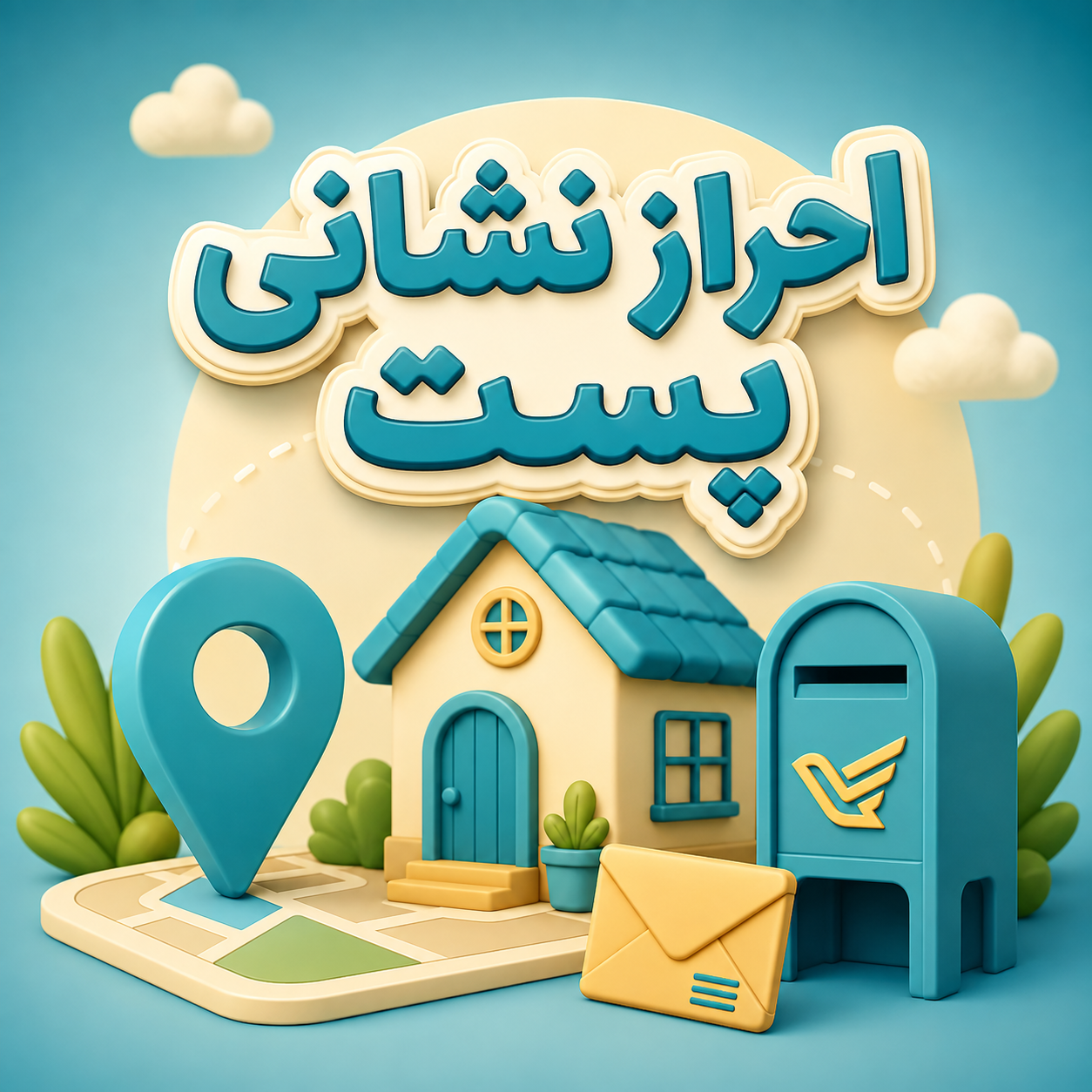 احراز نشاني پست